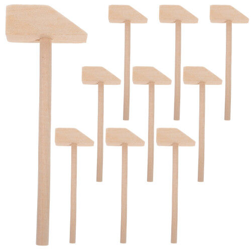 10 Unidades Mini Martelos De Para Blocos De Construção