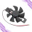 1 Mini Ventilador 18 V 7 Pás Para Brinquedo 6