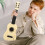 Brinquedo Infantil Ukulele Musical Para Crianças E Bebês 5