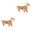 2 Unidades Kit Manual Educativo 3D -Cabeça Cachorro 3