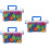 3Pcs Blocos De Plástico Brinquedo Educativo Com 220Pcs 7
