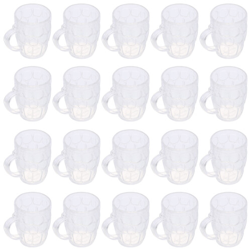 40 Unidades Mini Plástico Transparente Para Artesanato