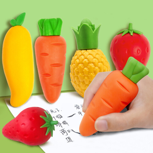3Pcs Borrachas De Desenho Para Lápis Crianças 2