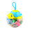 Conjunto Infantil De Massa 3D 12 Cores Com Balde De 1