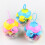 Conjunto Infantil De Massa 3D 12 Cores Com Balde De 5