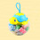 Conjunto Infantil De Massa 3D 12 Cores Com Balde De 10