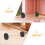 4Pcs Acessórios Miniatura Para De , Halteres, 6