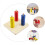 Conjunto De Brinquedo Educativo De Classificação E Empilhamento Infantil 11
