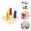 Conjunto De Brinquedo Educativo De Classificação E Empilhamento Infantil 4