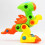 Conjunto De Desmontáveis Dinossauros Kit 9