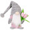 Spring Tulip Gnome De Adorável Decoração Presente Dia Das Mães 3