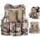 Security Vest Adjustable Lightweight QuickRelease Airsoft Vest For Children Training Game Multifunctional MultiPocket 3