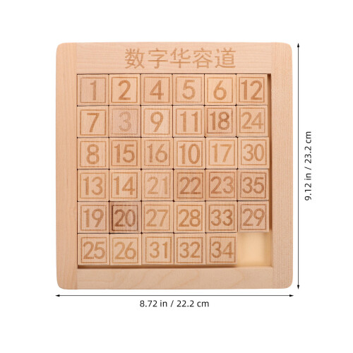 Sliding Puzzle Número: -Cabeça Numérico De Para Crianças 1