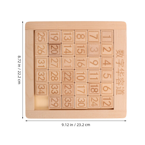 Sliding Puzzle Número: -Cabeça Numérico De Para Crianças 2