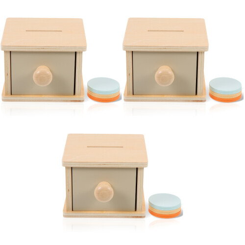 3Pcs Brinquedo Moedas Habilidades Educativo 2