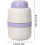 Multifunctional Cutter With Storage Container Precision Pill Separator Blade Adjustable Tablet Divider Alignment Purple 4