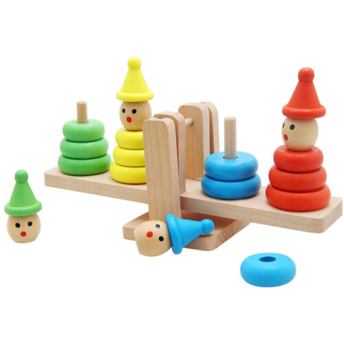 Conjunto De Blocos De Empilhamento Para Educação Infantil