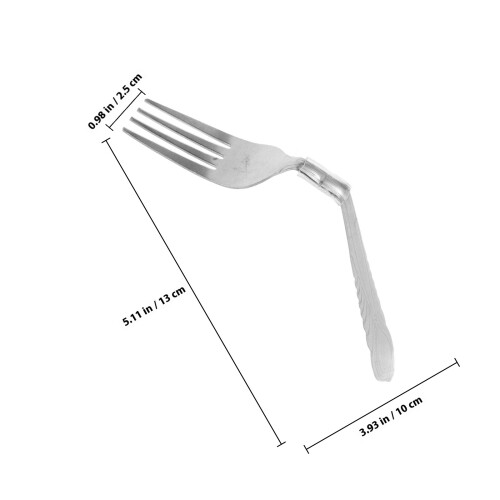 2Stk. Bend Fork Zaubertricks Für Close-Up Und Bühne 1