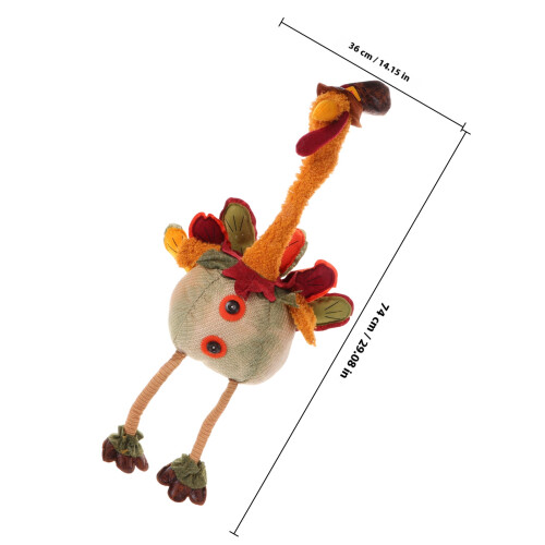 Decoração De Para De Graças Com Peru E Gnome De 1