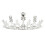 1 Coroa De Brilhantes Para Tiara Acessório 2