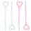 12 Kinder Engel Fee Herzform Bühnendekoration 3