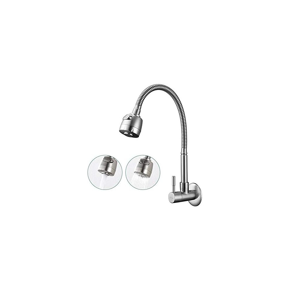 Efficient Sink Sprayer Attachment, 360 Degree Swivel Kitchen Faucet Head With Powerful Water Efficiency, Adapters Included, Perfect For Wall Mounted S 9060116835966