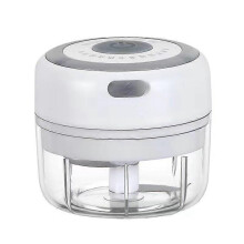 Electric Mini Garlic Chopper, Food Chopper, Mini Food Processors, Wireless Portable Kitchen Food Mixer with USB Charging, Powerful Easy Cleaning Garli