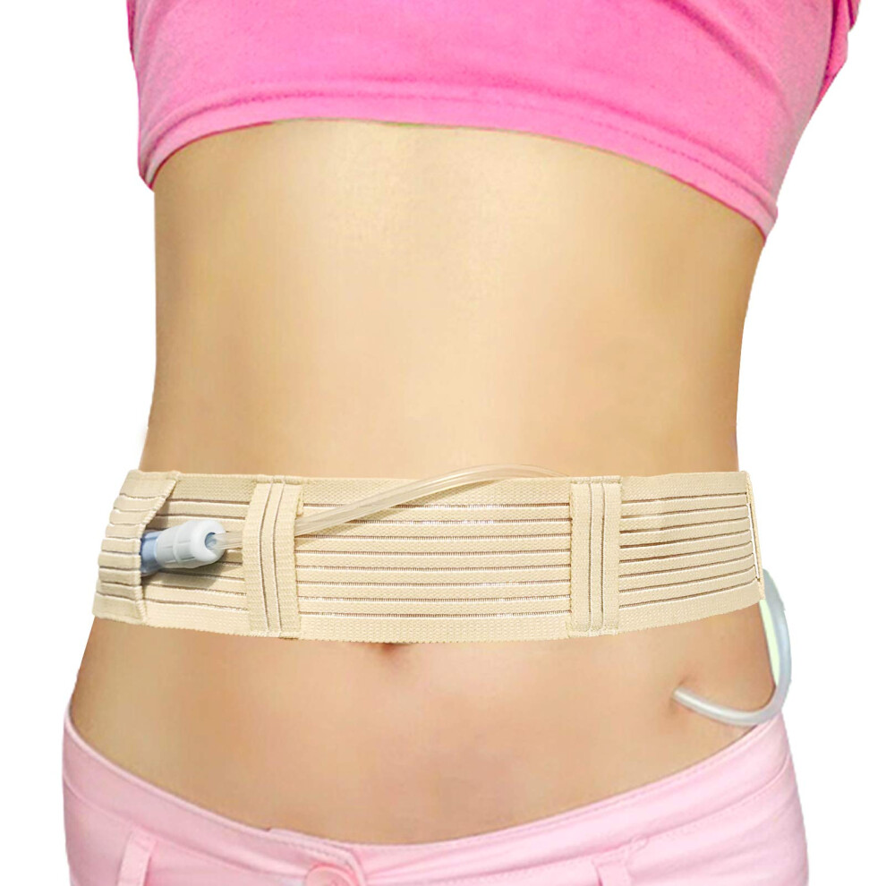 Cotton Belt Peritoneal Dialysis Catheter Supplies Stretchy Breathable Abdominal Holder Medium 2841 Fits PD Catheter