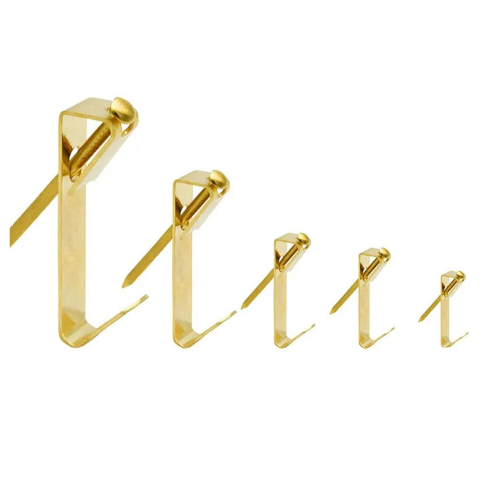 100 Pieces Per Box Picture Hanging Kit, 10 Lb 20 Lb 30 Lb Hangers, Metal Hooks With Nails, Drywall Picture Hanger Kit 9339159542644