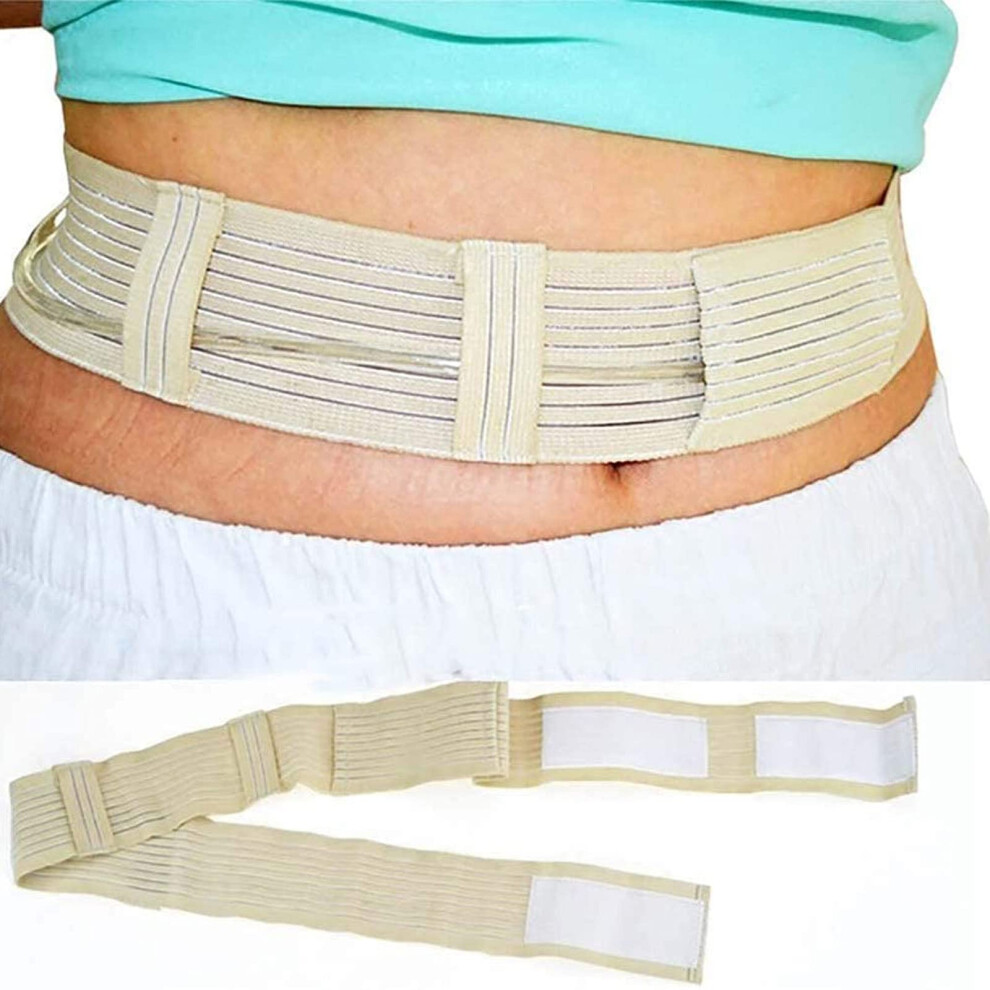 Abdominal Dialysis Protection Belt Adjustable Peritoneal Dialysis Tube Fixation Strap TwoPiece Set Rehabilitation Aids