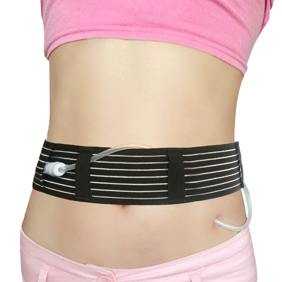 Peritoneal Dialysis Belt Breathable Catheter Belt Adjustable Feeding Tube Holder Secure Tubing For Patients