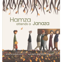Hamza attends a Janaza by Shabana Hussain Hardcover Book