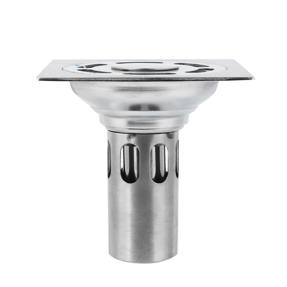 Shower Drain With Anti Odor Features And Removable Hair Strainer Thickened Stainless Steel Floor Drain Fast Water Draining System Durable Long Lasting 9060116562664