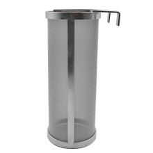 50 Mesh Food Grade 304 Stainless Steel Single Hook Beer Filter Cartridge Grape Peel Stainless Steel Filter