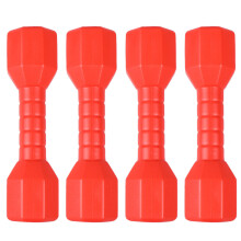 4Stk Kinder Hantel Kunststoff Outdoor Fitnessgerät Rot
