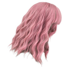 Wave Perücke Damen Echthaar Cosplay Lose Perücke