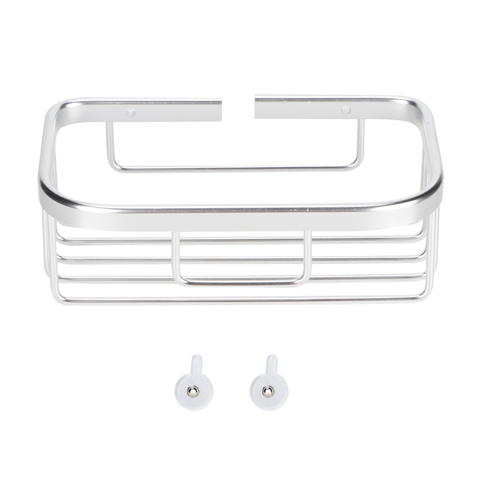 Sponge Holder For Kitchen Sink, Space-Saving Sink Caddy, Aluminum Rust-Resistant, Hollow Design Quick Drain, Easy Install Suction Cup For Toilet Bathr 9135470828722