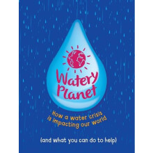 Watery Planet by Anna Claybourne Hardcover Book