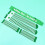 St Patricks Day Zubehör Lange Shamrock Strumpf Sash 5