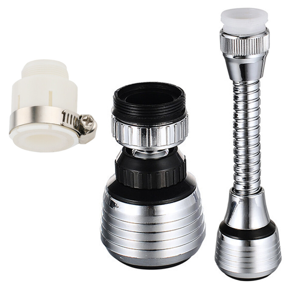Innovative 360 Degree Rotatable Kitchen Faucet Adapter, Gentle Aerator Spray To Powerful Jet Conversion For Optimal Water Usage 9060116632763