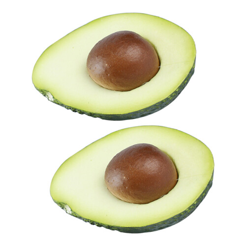 2Stk Künstliche Avocado Spielzeug, Geformte , Kognitives Training