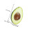 2Stk Künstliche Avocado Spielzeug, Geformte , Kognitives Training 2