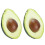 2Stk Künstliche Avocado Spielzeug, Geformte , Kognitives Training 10