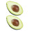 2Stk Künstliche Avocado Spielzeug, Geformte , Kognitives Training 11