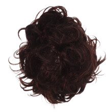 Men's Krullend Pruik: Afro Haarstuk Cosplay En Feesten