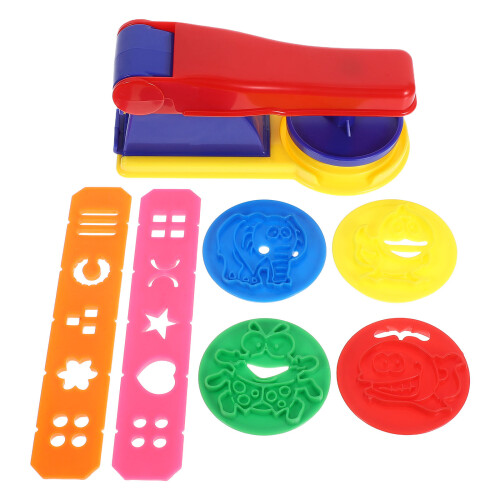 1 Set Kinder Knetformen Mit Handwerkszeug Und Tier- Ausstechformen
