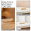 4Stk Holz Kanu Malbare Segelboote Nautisches Wohnaccessoire 10
