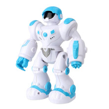 1 Set Grappig Kinderspeelgoed Licht Elektrische Robot (Wit)