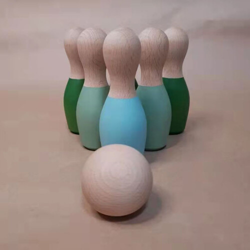 1 Set Mini Bowling Voor Kinderen Vroeg Educatief Speelgoed 1