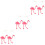 6 . String Tiermarionette Flamingo Flauschig 7